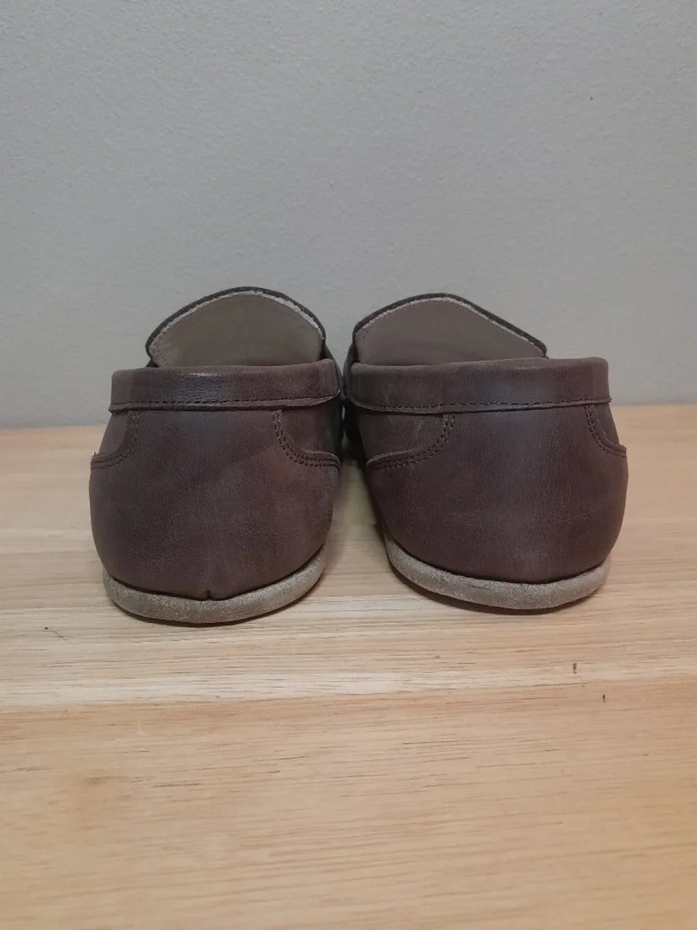 Earthing Harmony Leather Grounding Earthing Barefoot Penny Loafers EU 38